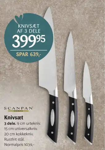 Kop & Kande Knivsæt tilbud