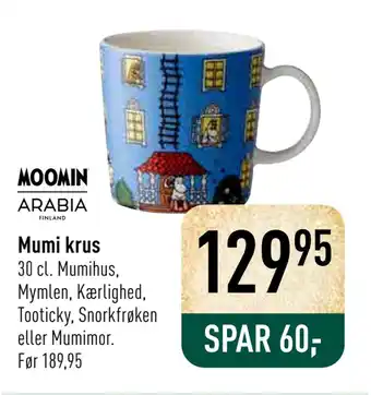 Imerco Mumi krus tilbud