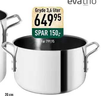 Imerco Gryde 3,6 liter tilbud