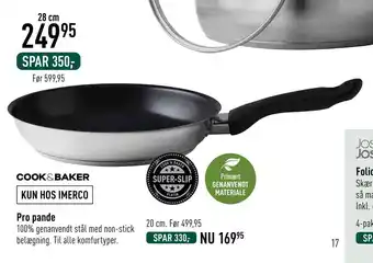 Imerco Pro pande tilbud