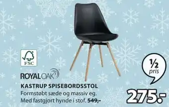 JYSK KASTRUP SPISEBORDSSTOL tilbud