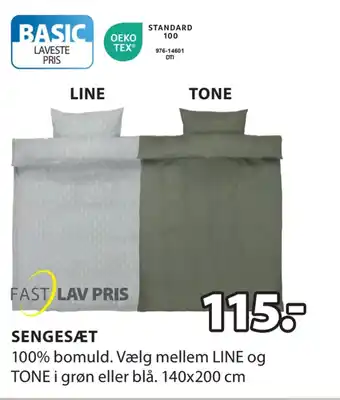 JYSK Sengesæt tilbud