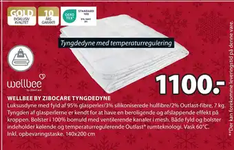 JYSK Wellbee by zibocare tyngdedyne tilbud