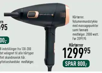 Imerco Hårtørrer tilbud