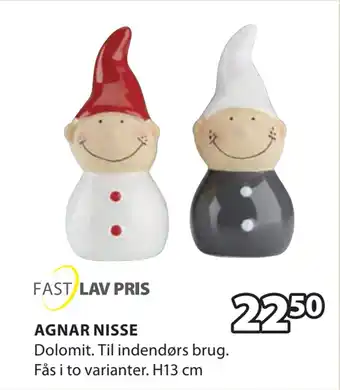 JYSK Agnar nisse tilbud