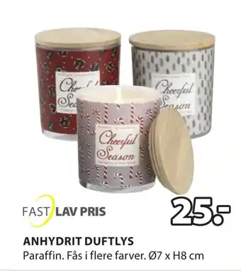 Anhydrit duftlys
