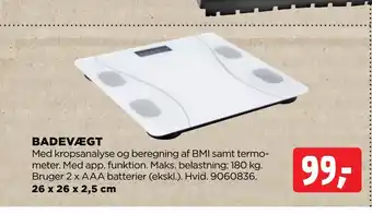 jem & fix Badevægt tilbud
