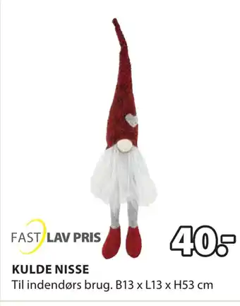 JYSK Kulde nisse tilbud