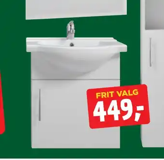 jem & fix Basic badmøbelsæt tilbud