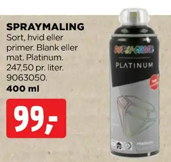 jem & fix Spraymaling tilbud