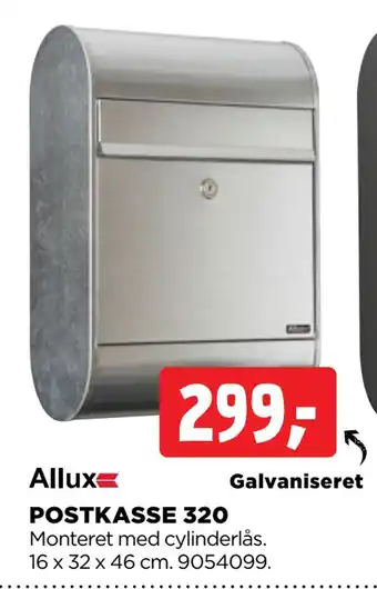 jem & fix Postkasse 320 tilbud