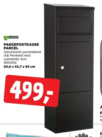 jem & fix Pakkepostkasse parcel tilbud