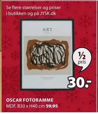 JYSK Oscar fotoramme tilbud