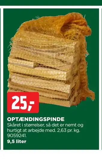 jem & fix Optændingspinde tilbud