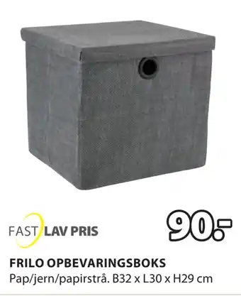 JYSK Frilo opbevaringsboks tilbud