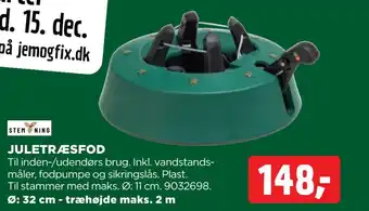 jem & fix Juletræsfod tilbud