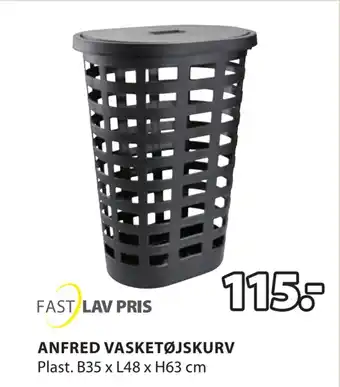 JYSK Anfred vasketøjskurv tilbud