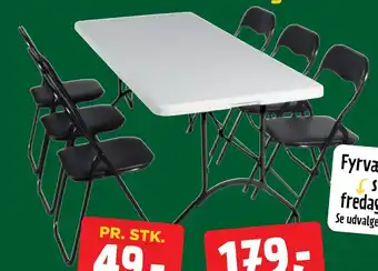 jem & fix Klapstol tilbud