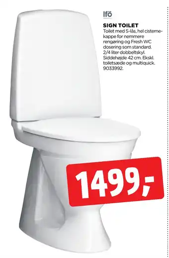 jem & fix Sign toilet tilbud