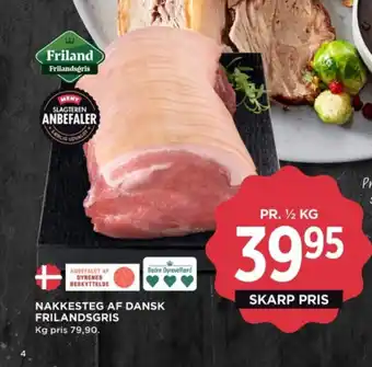 MENY NAKKESTEG AF DANSK FRILANDSGRIS tilbud