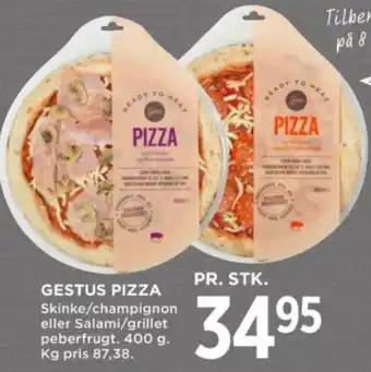 MENY GESTUS PIZZA tilbud