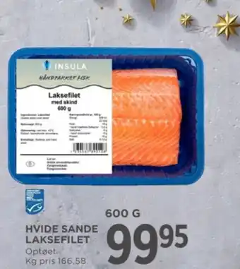 MENY HVIDE SANDE LAKSEFILET tilbud