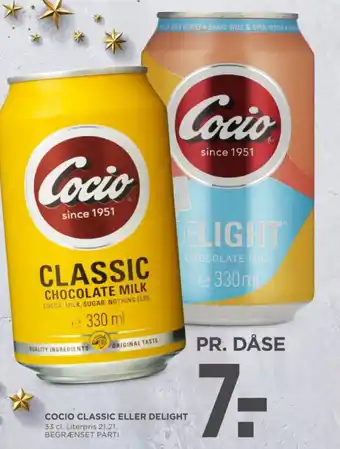 MENY COCIO CLASSIC ELLER DELIGHT tilbud