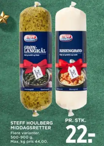 MENY STEFF HOULBERG MIDDAGSRETTER tilbud