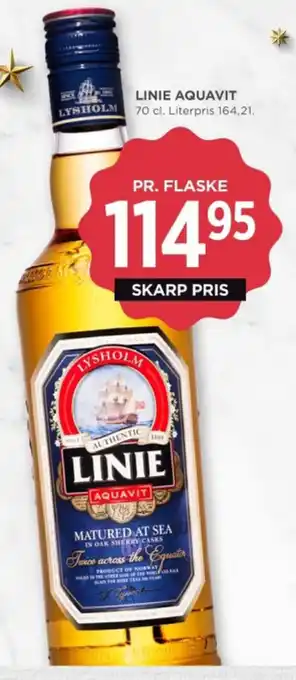 MENY LINIE AQUAVIT tilbud