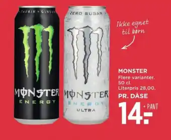 MENY MONSTER tilbud