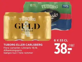 MENY TUBORG ELLER CARLSBERG tilbud