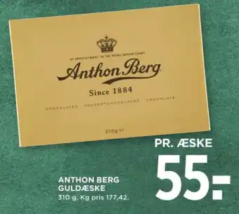 MENY ANTHON BERG GULDÆSKE tilbud