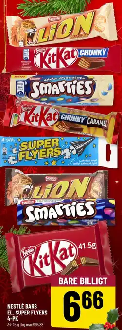 Løvbjerg NESTLÉ BARS EL. SUPER FLYERS 4-PK tilbud