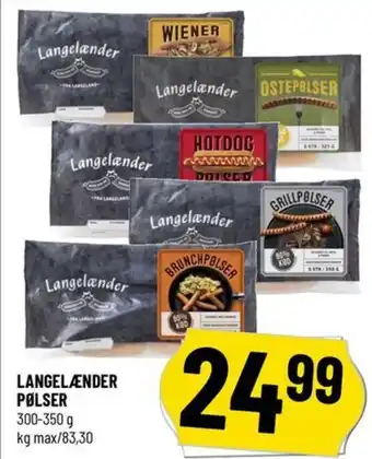 Løvbjerg LANGELÆNDER PØLSER tilbud