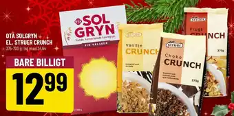 Løvbjerg OTA SOLGRYN EL. STRUER CRUNCH tilbud