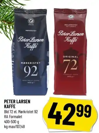 Løvbjerg PETER LARSEN KAFFE tilbud