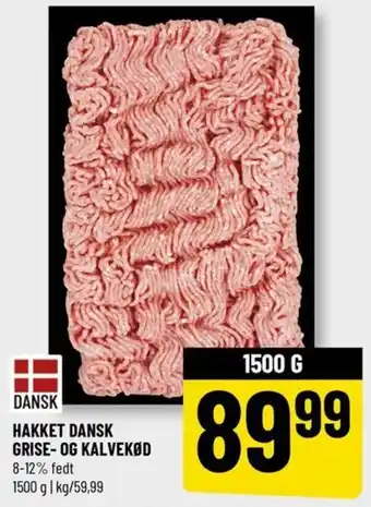 Løvbjerg HAKKET DANSK GRISE- OG KALVEKØD tilbud