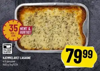 Løvbjerg HJEMMELAVET LASAGNE tilbud