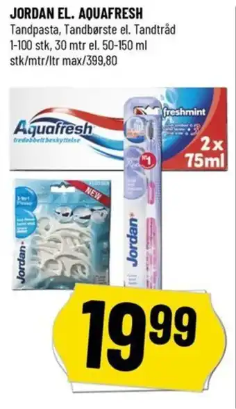 Løvbjerg JORDAN EL. AQUAFRESH tilbud