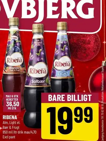 Løvbjerg RIBENA tilbud