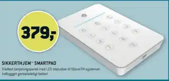 XL-BYG SIKKERTHJEM™ SMARTPAD tilbud