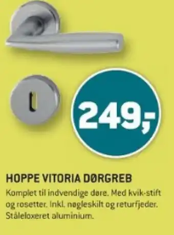 XL-BYG HOPPE VITORIA DØRGREB tilbud