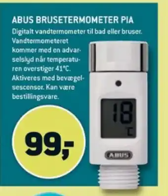 XL-BYG ABUS BRUSETERMOMETER PIA tilbud