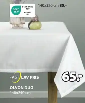 JYSK OLVON DUG tilbud