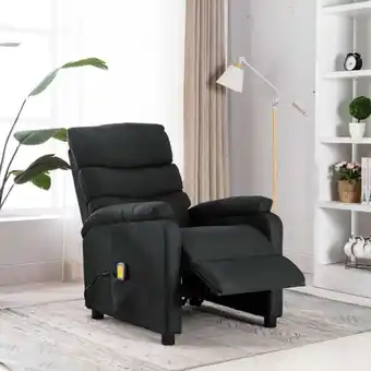 Bolig Center Massagestol stof mørkegrå tilbud