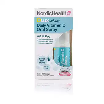 Helsemin Nordichealth vitamin d spray infant 15 ml tilbud