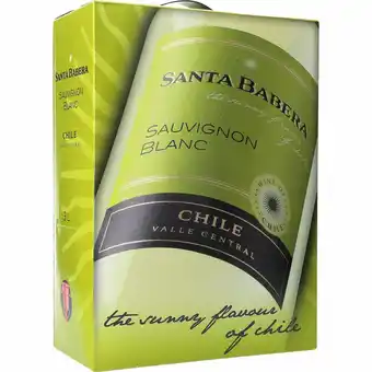 Santa babera sauvignon blanc hvidvin 11% 3 ltr