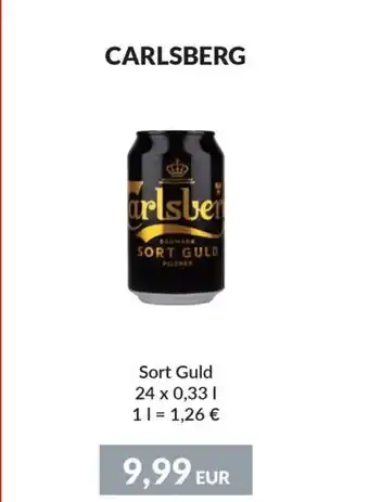 Nielsen's Discount CARLSBERG SORT GULD tilbud