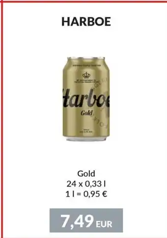 Nielsen's Discount HARBOE Gold tilbud