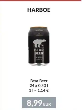 HARBOE BEAR BEER